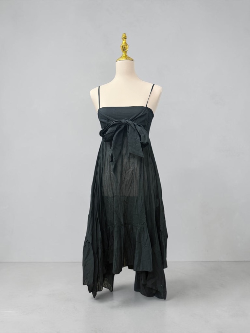 J crew strap black dress